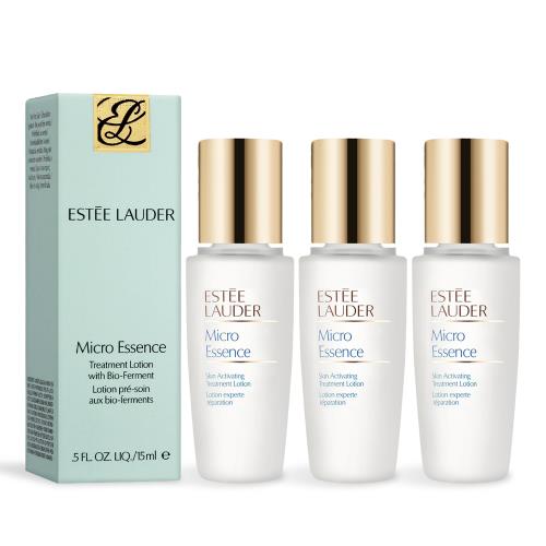 ESTEE LAUDER 雅詩蘭黛 微分子肌底原生露(15ML)X3-新版