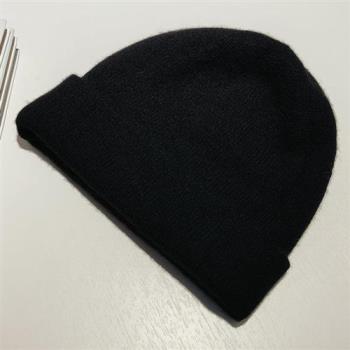 【米蘭精品】毛帽針織帽-百搭保暖無簷男女配件74ij35