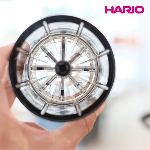 【HARIO】x Tri-Up FLOW Tritan Dripper 樹脂款 02蛋糕濾杯 - 黑色