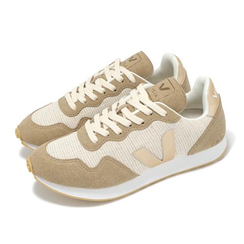 Veja 休閒鞋 SDU REC J-Mesh 女鞋 棕 米白 麂皮 網布 拼接 膠底 復古 RR1603734A