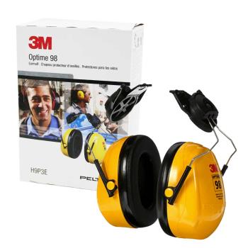 3M H9P3E 工程安全帽插式耳罩 (僅適用X5000VX . H700SFV系列有插槽孔)
