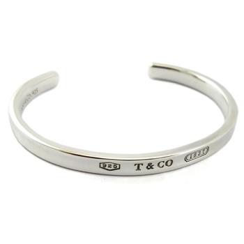 TIFFANY 1837系列-925純銀Cuff手環手鐲手鍊