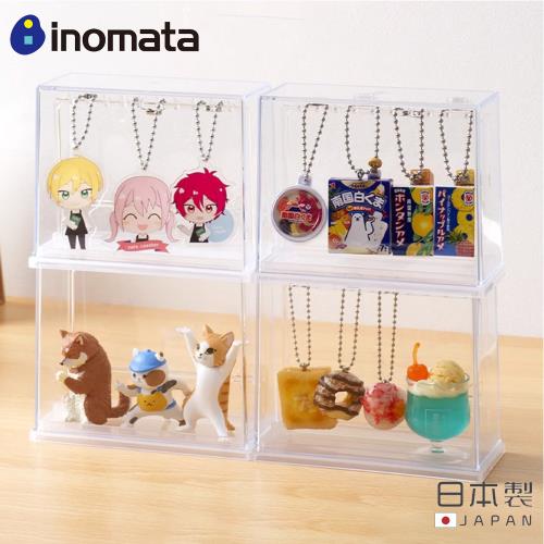 日本INOMATA 日本製吊飾公仔展示收藏盒(6入組)