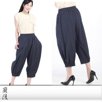 蘭陵(3入)美學束口七分長褲M03-97