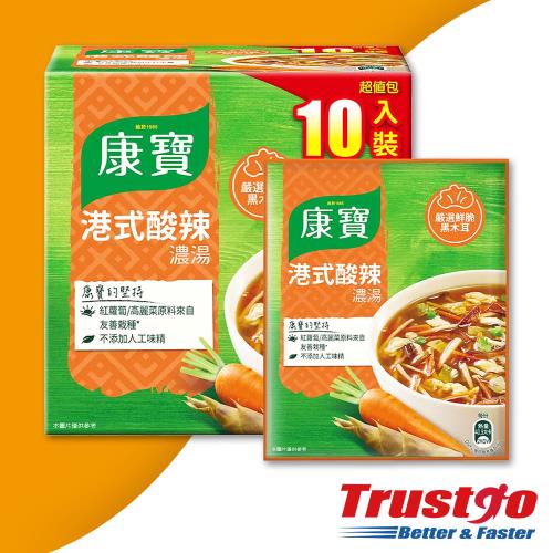 【美式賣場】康寶 港式酸辣濃湯(46.6公克 X 10 包)