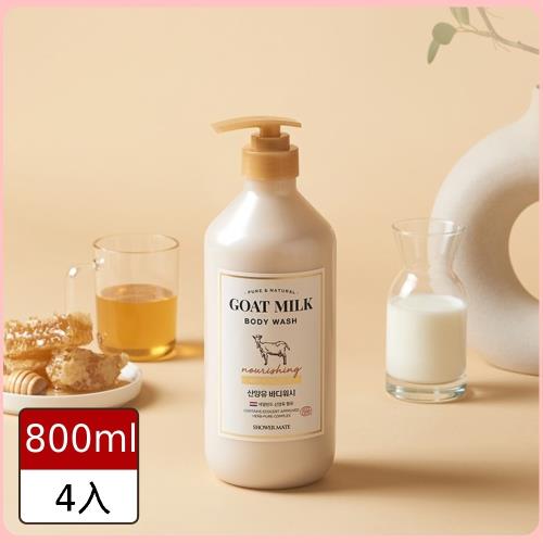 韓國山羊奶麥蘆卡蜂蜜沐浴乳熱銷組