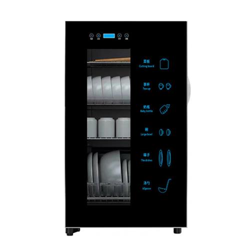 128L大容量烘碗機 商用家用紫外線消毒櫃 多功能餐具茶具酒杯消毒櫃 智慧帶烘乾消毒機 烘乾機