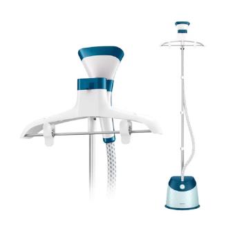 PHILIPS飛利浦 GC518 是一款直立式熨斗，水箱容量為1~2L，電壓為110V，提供30分鐘以上的持續熨燙時間。本產品具備2年保固，BSMI許可字號為R3D904。出廠前已透過檢測程式，水箱殘留些許水(氣)屬正常現象，不影響功能與保固。