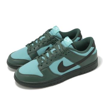 Nike 休閒鞋 Dunk Low Retro SE 男鞋 墨綠 藍 黑 FZ3052-300