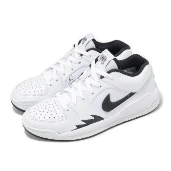 Nike 休閒鞋 Wmns Jordan Stadium 90 女鞋 白 黑 皮革 緩衝 FB2269-101