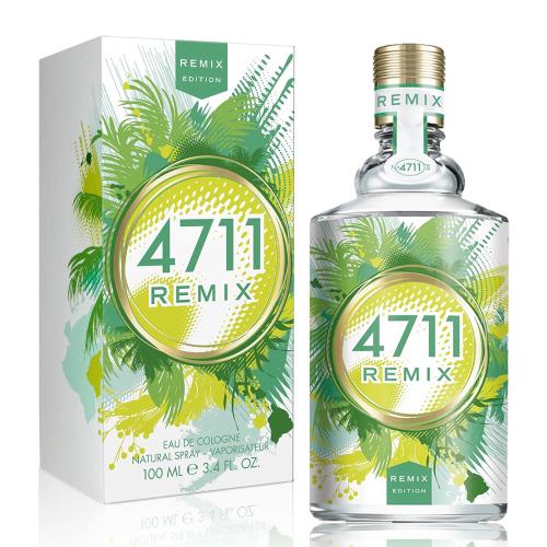 No.4711 Remix Green Oasis 沙漠綠泉古龍水(100ml)-專櫃公司貨