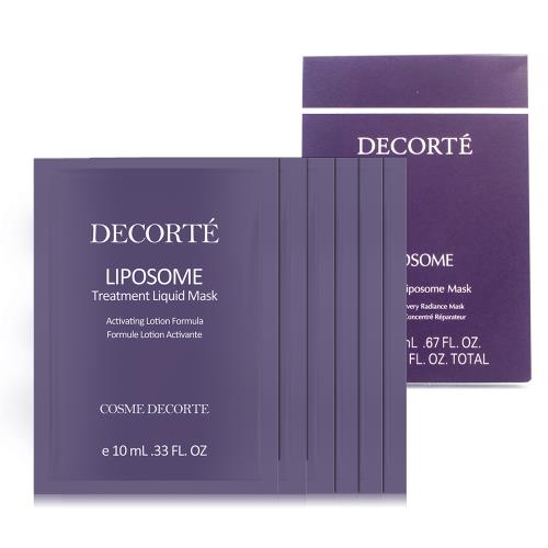 COSME DECORTE黛珂 LIPOSOME肌活全能面膜6片 (贈品標/盒裝) - 正統公司貨