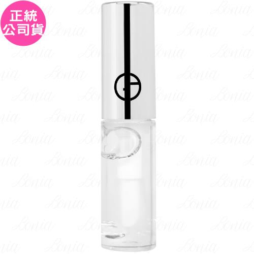 GIORGIO ARMANI訂製奢光潤唇蜜 精巧版(#01 clear shine)(1ml)(公司貨)