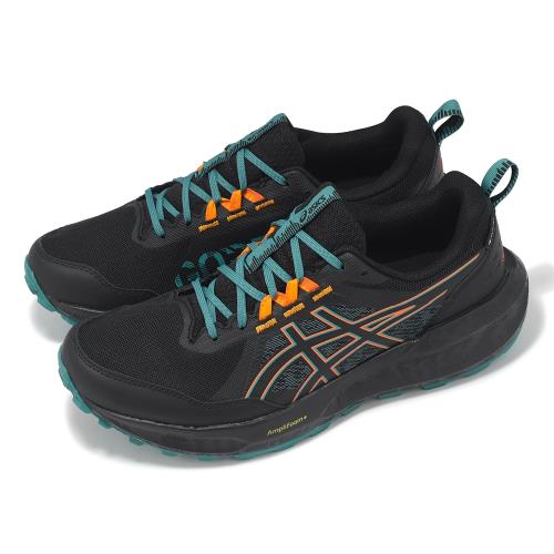Asics 越野跑鞋 GEL-Sonoma 8 GTX 男鞋 黑 綠 防水 抓地 緩衝 戶外 運動鞋 亞瑟士 1011B977001