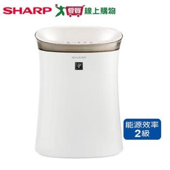 SHARP夏普 9坪自動除菌離子空氣清淨機 香草白 FU-H40T-W【愛買】