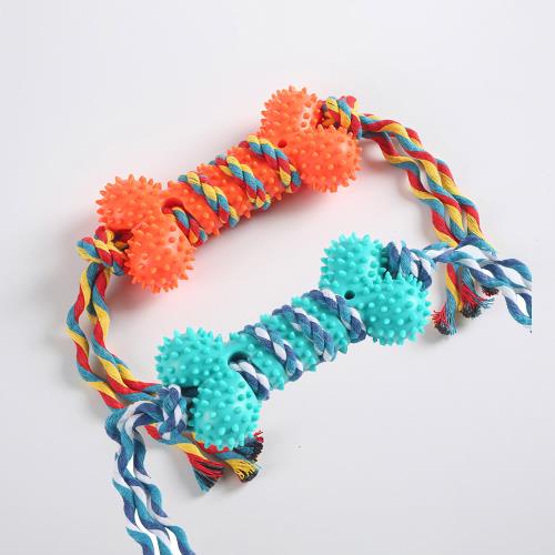 IN汪喵 狗狗玩具磨牙潔齒用品狗狗繞繩啃咬球寵物用品