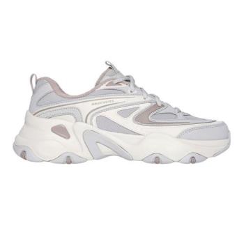 Skechers 休閒鞋 女鞋 老爹鞋 D Lites 5.0 灰紫【運動世界】150522LGMT