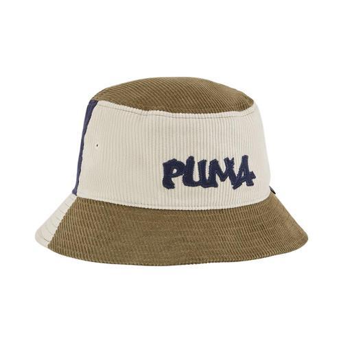 Puma 漁夫帽 拼接 燈芯絨 米綠【運動世界】02550301
