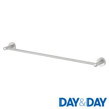 DAY&DAY 304不銹鋼絲光單桿毛巾掛桿組-60公分