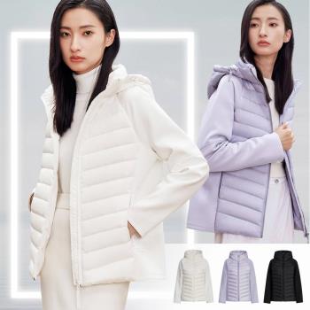 【LANNI 藍尼】★修身輕量羽絨保暖外套(秋冬/女外套/羽絨外套/連帽外套)