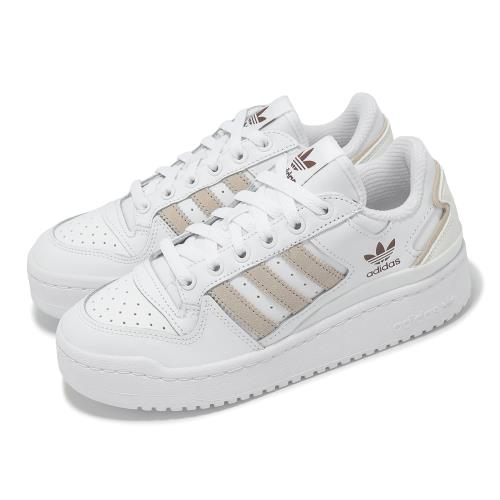 adidas 休閒鞋 Forum Bold W 女鞋 白 奶茶色 厚底 增高 小白鞋 愛迪達 ID1284