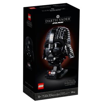【LEGO 樂高】#75304 Star Wars 星際大戰 黑武士頭盔
