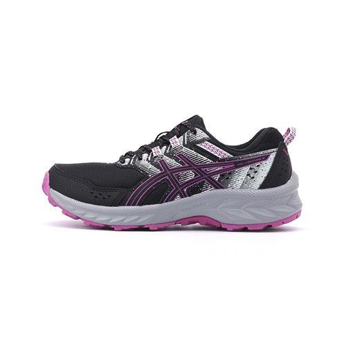 ASICS  GEL VENTURE 9 越野跑鞋 黑紫 1012B313-010 女鞋 鞋全家福