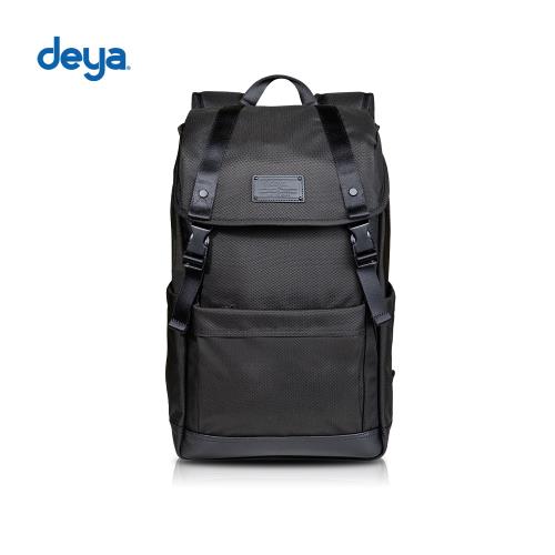 deya cross 雙肩後背包-黑色