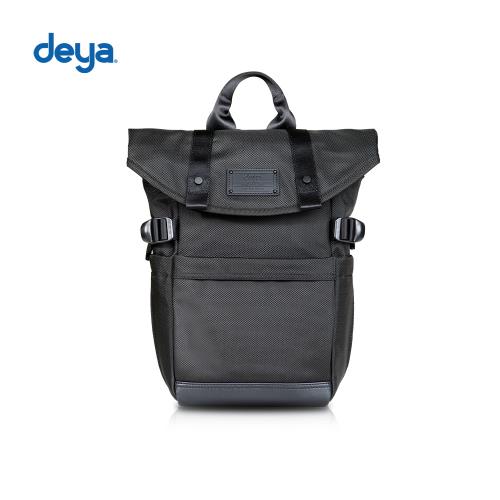 deya cross 小摺後背包-黑色