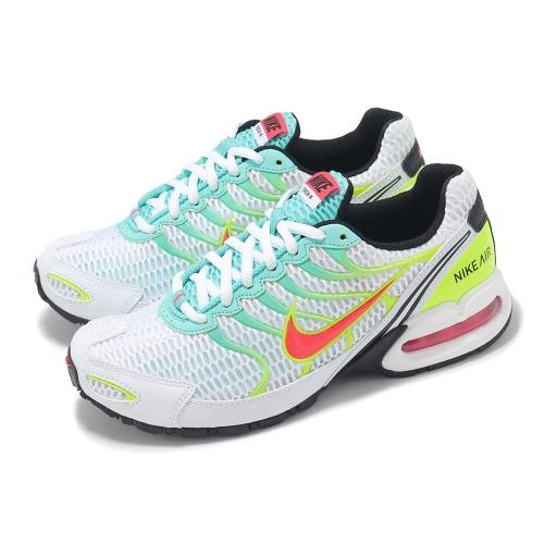 Nike 慢跑鞋 Wmns Air Max Torch 4 女鞋 白 綠 橘 拼接 氣墊 緩衝 休閒 運動鞋 CW5607-100