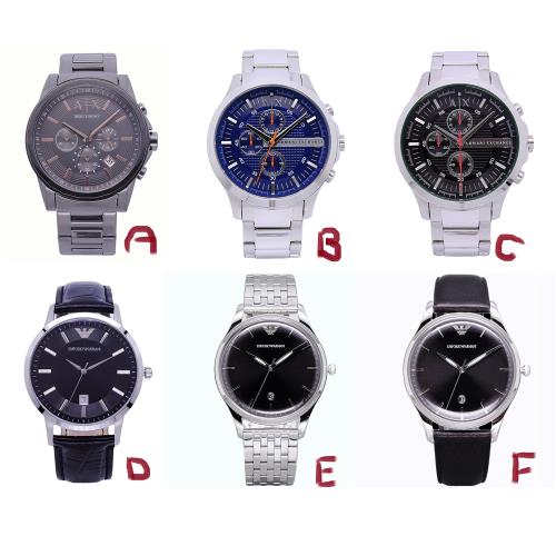 【ARMANI】戰士風範時尚腕錶/AX2086/AX2155/AX2163/AR11186/AR11286/AR11287 