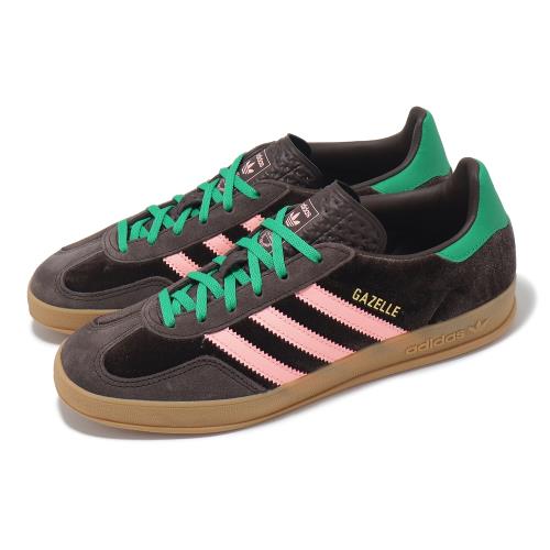 adidas 德訓鞋 Gazelle Indoor W 女鞋 可可色 粉紅 綠 復古 休閒鞋 愛迪達 JI2714