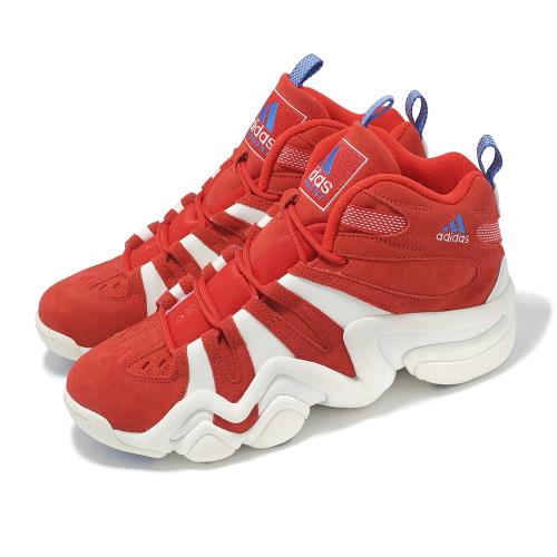 adidas 籃球鞋 Crazy 8 Philly 男鞋 紅 白 Kobe 高筒 緩震 愛迪達 IG3739