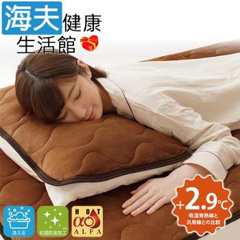 海夫健康生活館 百力 NEEDS ECO法蘭絨鋁箔發熱枕頭墊2入(SF-9984)