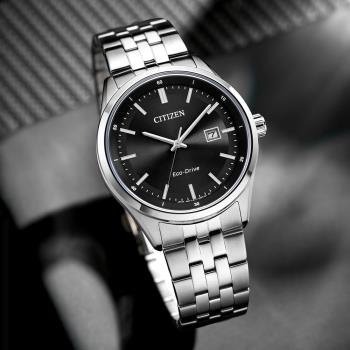 CITIZEN星辰 GENTS系列 亞洲限定款 簡約光動能腕錶 BM7560-59E