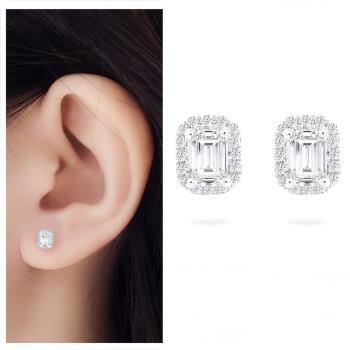 亞帝芬奇 天然鑽石 GIA 60分 DVS2 鑽石 耳環 精緻典範 14K金臺+18K金耳針