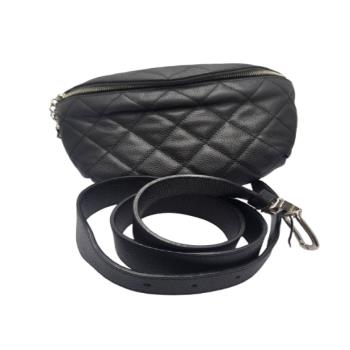 二手中古 CHANEL 香奈兒荔枝紋牛皮腰包98新 編號L95