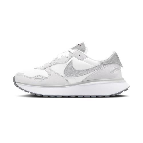 Nike Phoenix Waffle 女 銀白 反光 厚底 麂皮 復古 老爹鞋 休閒鞋 HQ3463-191