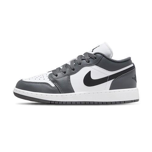 Nike Air Jordan 1 Low 大童 鐵灰 喬丹 透氣 皮革 低筒 AJ1 休閒鞋 553560-152