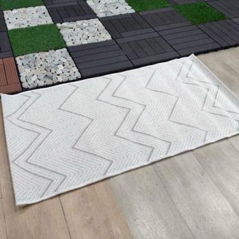 【範登伯格】爵士動感進口類亞麻室內外地毯/踏墊-60x110cm(米)