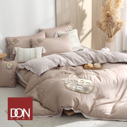 DON×The Butters奶油家族聯名款-單人沐光長絨棉兩用被床包組-餅乾濃湯