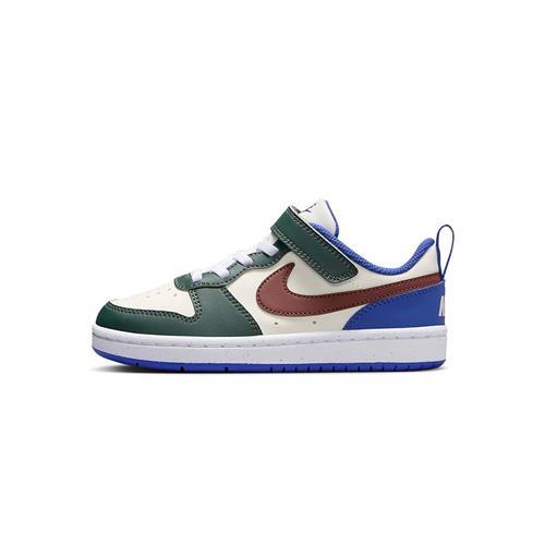 Nike Court Borough Low Recraft 中童 綠紅藍 魔鬼氈 透氣 休閒鞋 DV5457-300