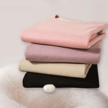 【藍尼居家】★一件就暖加絨保暖上衣(女睡衣/家居服/內搭/加絨衣)