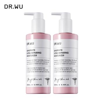 DR.WU 瞬適膚舒緩修護保濕乳250ML(2入組)-共2入