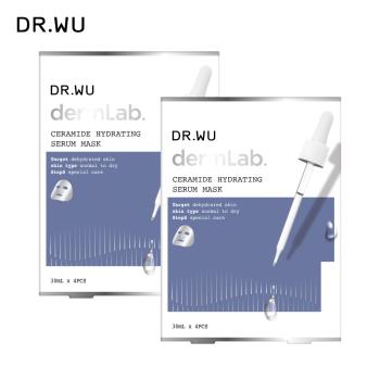 DR.WU 神經醯胺保濕精華面膜4PCS(2入組)-共2入