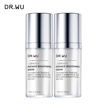 DR.WU 超微C美白精華液15ML(2入組)-共2入