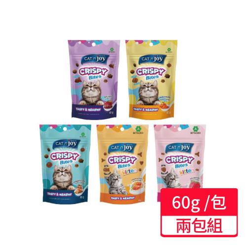 【CATNJOY喵響】貓咪脆餅 60g/包;兩包組
