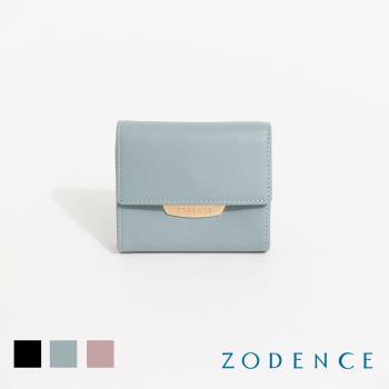 【ZODENCE 佐登司】NOVIA進口真皮簡式短夾(多色/2024新款上市)
