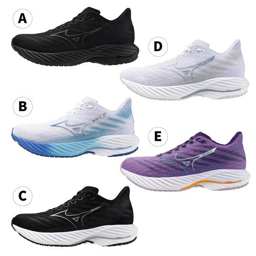 Mizuno 慢跑鞋 女鞋 WAVE RIDER 28 4E超寬楦【運動世界】J1GD240603/J1GD240621/22/23/73