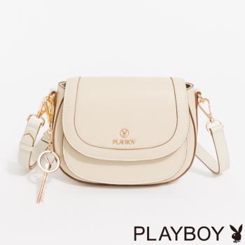 PLAYBOY - 馬鞍包 Encounter系列 - 米色